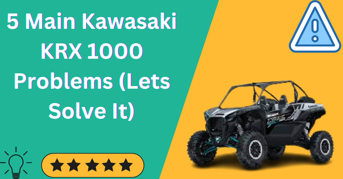 Kawasaki KRX 1000 Problems (Lets Solve It)